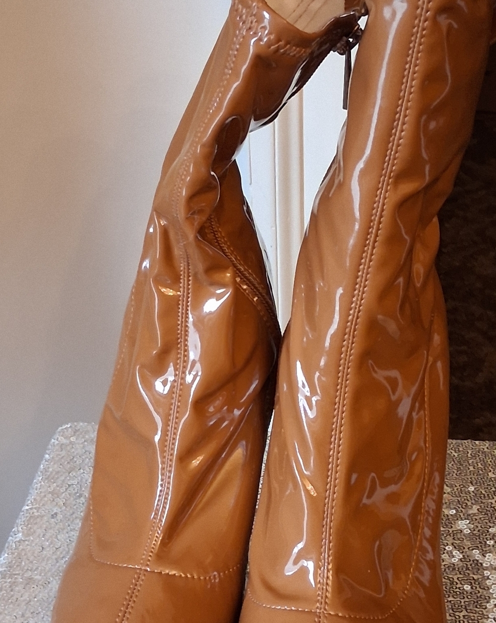 NEW Brown Booties Size 9.5
